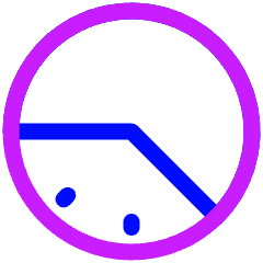 Nine To Five Icon from Plump Neon Set