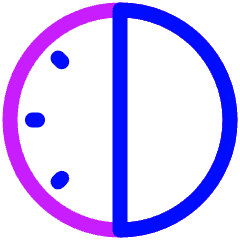 Timer Six Icon from Plump Neon Set