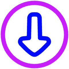 Download Circle Icon from Plump Neon Set