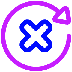 Button Go Forward Icon from Plump Neon Set