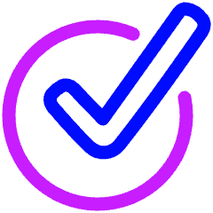 Check Circle 2 Icon from Plump Neon Set