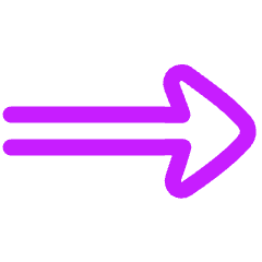 End Point Arrow Icon from Plump Neon Set