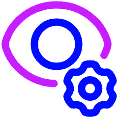 View Setting Gear Icon from Plump Neon Set