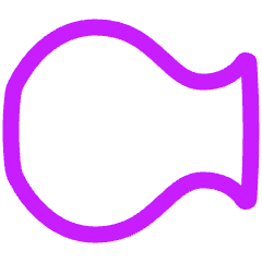 Warp Fish Icon from Plump Neon Set