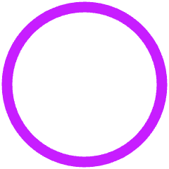 Full Moon Icon from Plump Neon Set