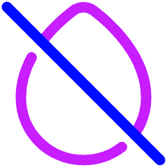 Humidity None Icon from Plump Neon Set
