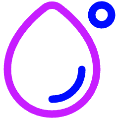 Water Temperature Icon from Plump Neon Set
