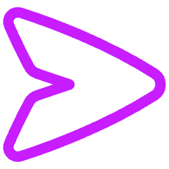 Mail Send Email Message Icon from Plump Neon Set