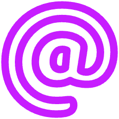 Sign At Icon from Plump Neon Set