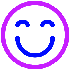 Smiley Very Happy 1 Icon from Plump Neon Set