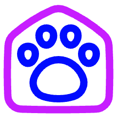 Pet Friendly Hotel Icon from Plump Neon Set