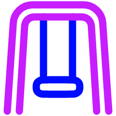 Pool Swing Icon from Plump Neon Set