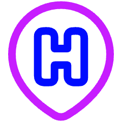Location Pin Medical Hospital 2 Icon from Plump Neon Set