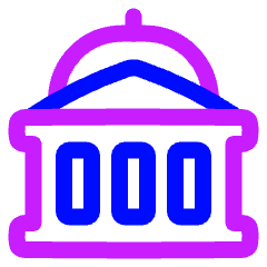 Capitol Icon from Plump Neon Set