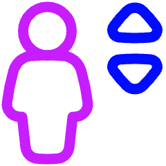 Lift Icon from Plump Neon Set