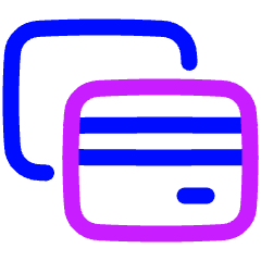 Credit Card 4 Icon from Plump Neon Set