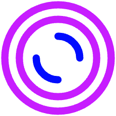 Coin Icon from Plump Neon Set