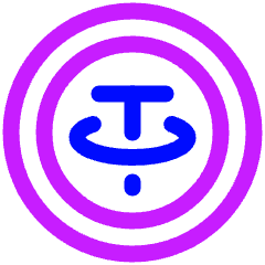 Tether Circle Icon from Plump Neon Set