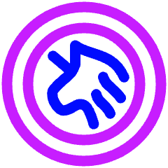 Uniswap Circle Icon from Plump Neon Set