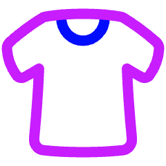 Shirt Icon from Plump Neon Set