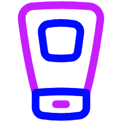 Skin Care Icon from Plump Neon Set