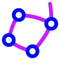 Constellation Icon from Plump Neon Set