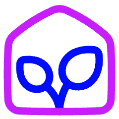 Green House Icon from Plump Neon Set