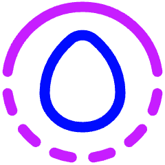 Water Drop 1 Icon from Plump Neon Set