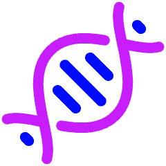 Dna Icon from Plump Neon Set