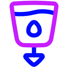 Clean Water And Sanitation Icon from Plump Neon Set