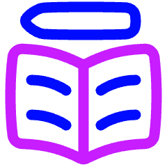 Quality Education Icon from Plump Neon Set