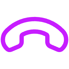 Hang Up 1 Icon from Plump Neon Set