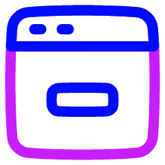 Browser Remove Icon from Plump Neon Set