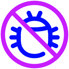 Bug Antivirus Debugging Icon from Plump Neon Set