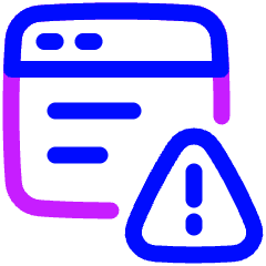 Threat Browser 1 Icon from Plump Neon Set