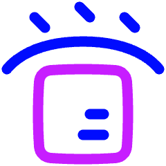 Box Waterproof Icon from Plump Neon Set