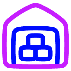 Warehouse 1 Icon from Plump Neon Set