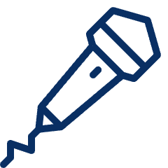 Microphone 1 Icon from Cyber Line Set