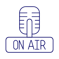 Microphone Live 3 Illustration from UX Line Set