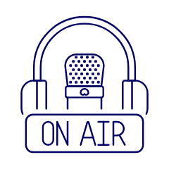 Microphone Live 4 Illustration from UX Line Set