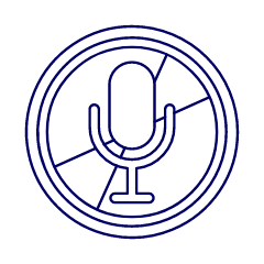 Microphone Record Illustration from UX Line Set