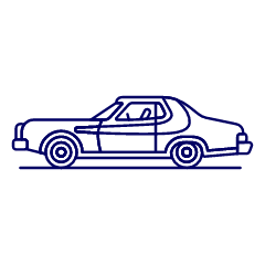 Civil Car 1 Illustration from UX Line Set