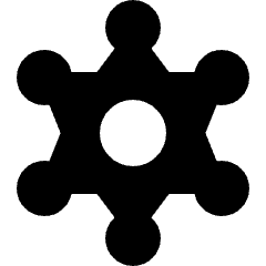Police Badge Icon from Nova Solid Set