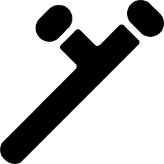 Police Nightstick Icon from Ultimate Bold Set