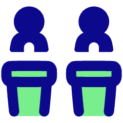 Politics Debate Icon from Plump Pop Set