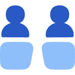 Politics Debate Icon from Flex Flat Set