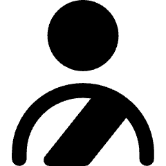 Politics Elected Person Icon from Core Remix Set