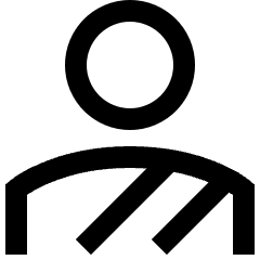 Politics Elected Person Icon from Sharp Line Set