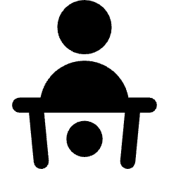 Politics Speech Icon from Core Remix Set