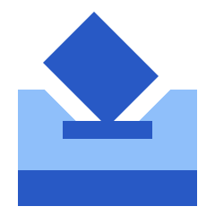 Politics Vote 2 Icon from Sharp Flat Set